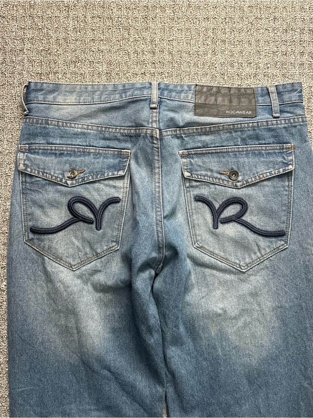 Y2K 2000s style Rocawear Embroidered Jeans | $60